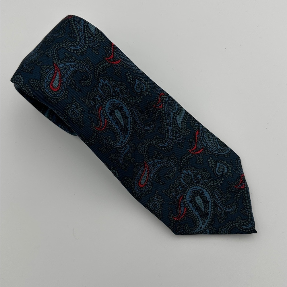 Vintage Burberry Tie 58” Long - Picture 2 of 9